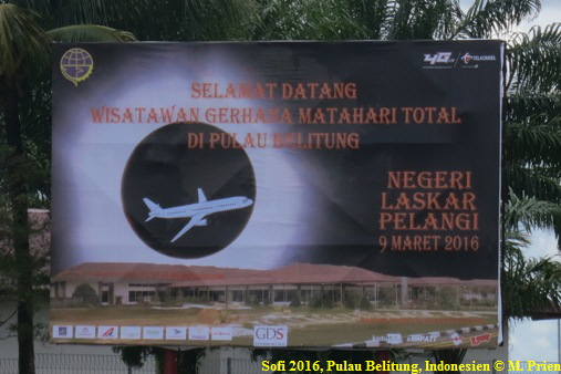 Sofi 2016, Pulau Belitung, Indonesien  M. Prien